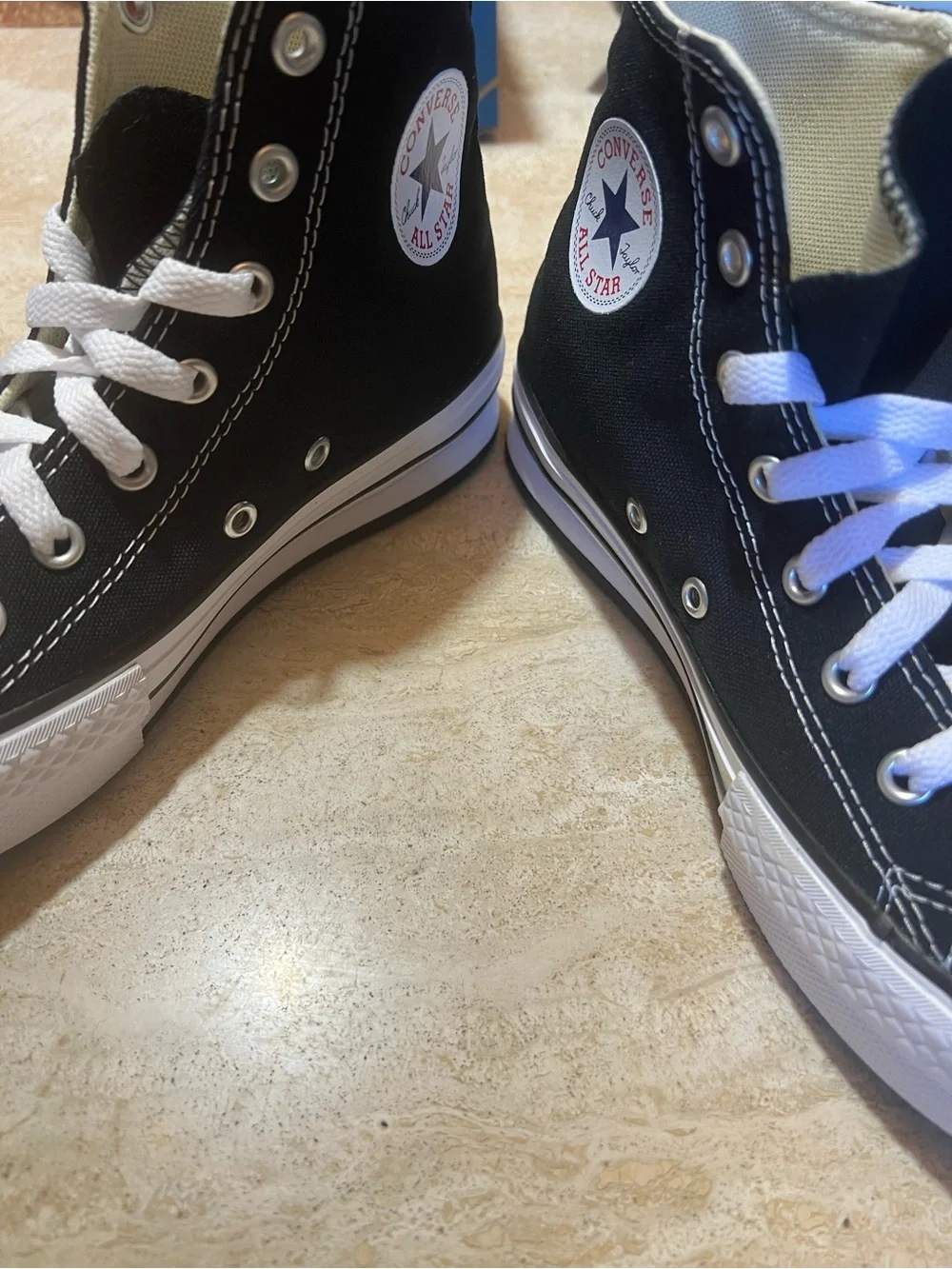 Converse Black and White Kids High-Top Sneakers